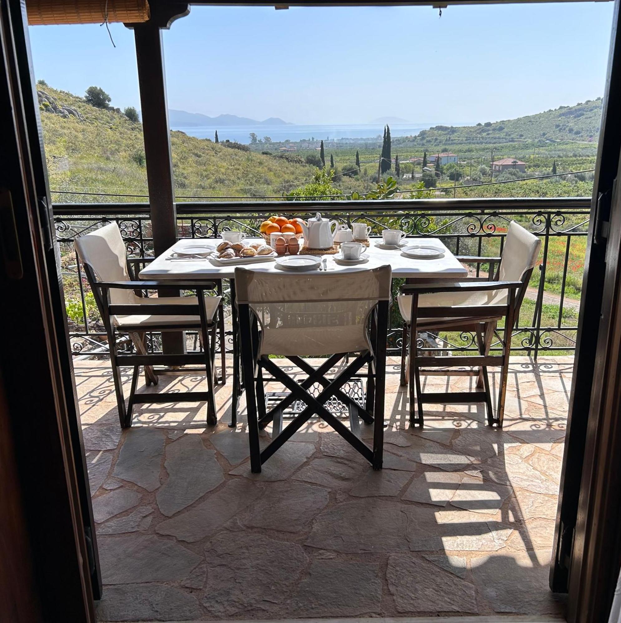 Pontinos Villa Myloi Bagian luar foto